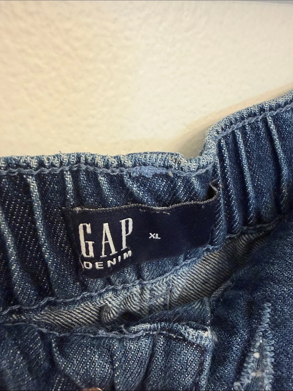 Denim Utility Gap Women’s Shorts - Dark Blue